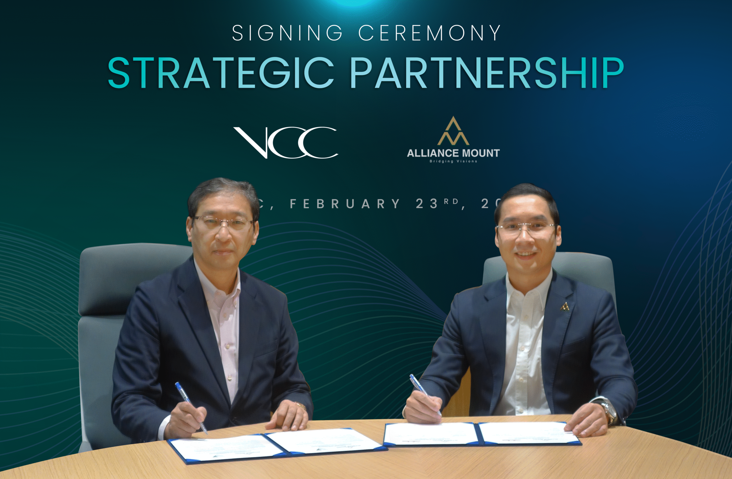 Strategic Partnership MOU Signing between Alliance Mount and VCC